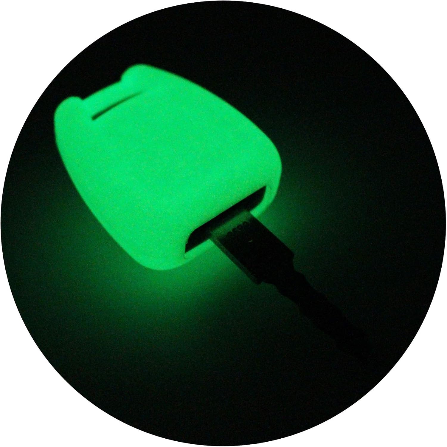 Finest-Folia Silicone Key Cover for 3 Buttons Car Key (Glow in the Dark), Glow-in-the-dark - Image 3