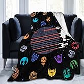 Fleece Flannel Cozy Fuzzy Fluffy Blanket for Sofa & Bed