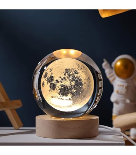 VOKOZK AstroSphere Lamp, 2.4in RetroMetch Galaxy Crystal