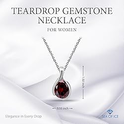 SEA OF ICE Pear Shape Teardrop Natural Gemstones