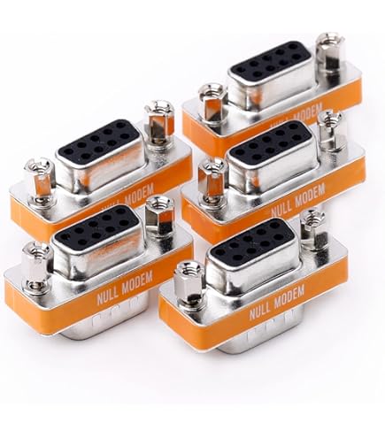 Midland Bt Mini Adattatore Seriale DB9 Maschio-maschio Kentek - Per Porte RS-232, Cambio Connettore O Estensione Adattatore Kentek TH11022GC015 - Foto 8