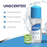 Amplex Deodorant 50ml Active 6 Pack Natural Scent Antiperspirant view 3