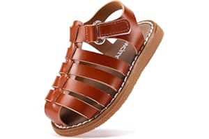 BMCiTYBM Baby Boy Girl Closed Toe Sandals Infant Summer First Walking Shoes Non-Slip Fisherman Sandals 6 9 12 18 24 Months