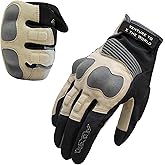 VXW Motorcycle Gloves for Men - Superfabric Palm Sliders withTouchscreen Design, High-Speed Sports Gear for MTB/ATV/BMX/Cycling/Motocross/Dirt Bike