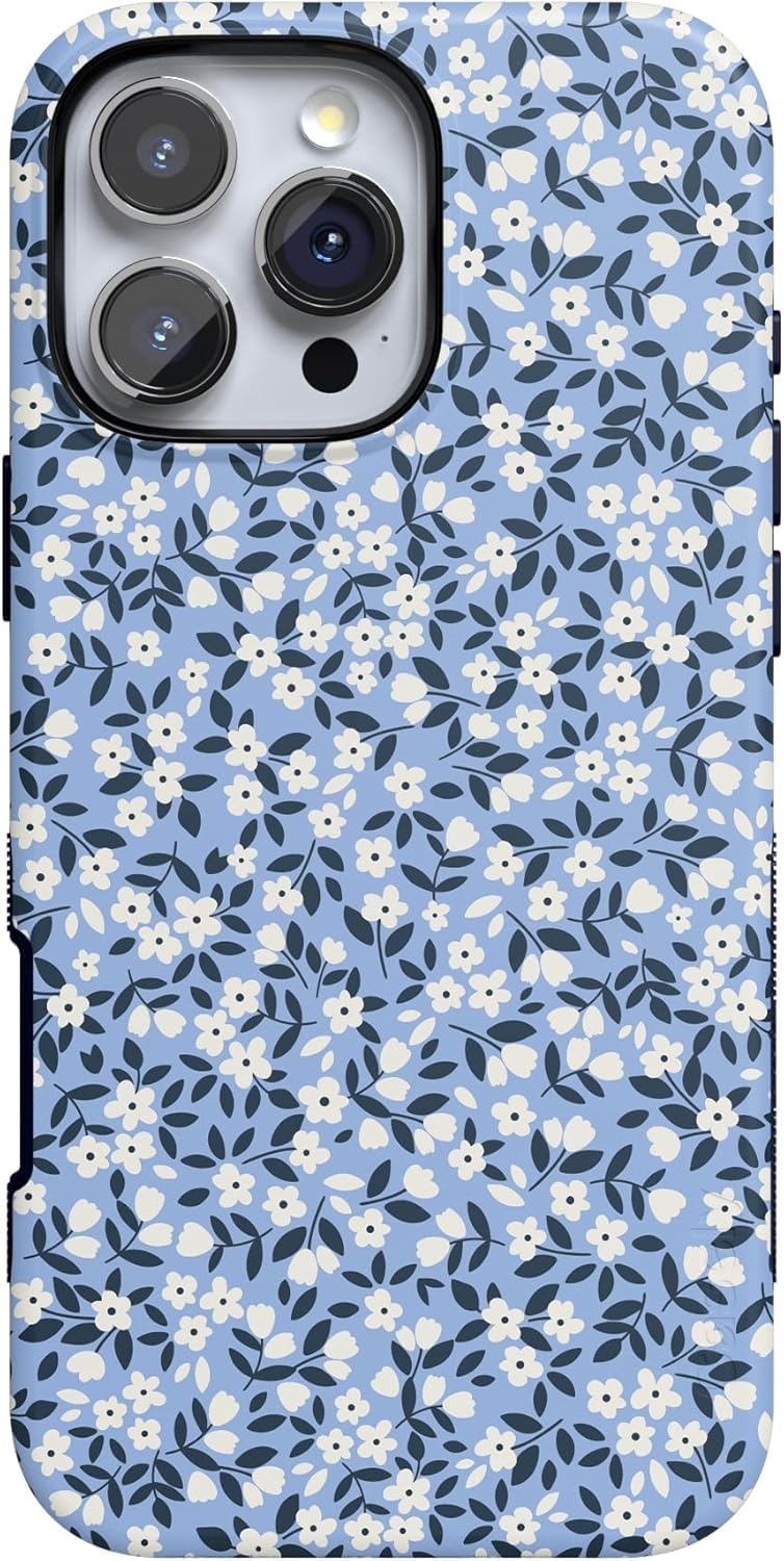 Casely iPhone 16 Pro Max Case | Picking Daisies | Cottagecore | Compatible with MagSafe | Bold Protective Design Image
