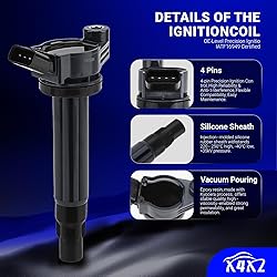 UF506 Ignition Coil & 4504 Double Iridium Spark