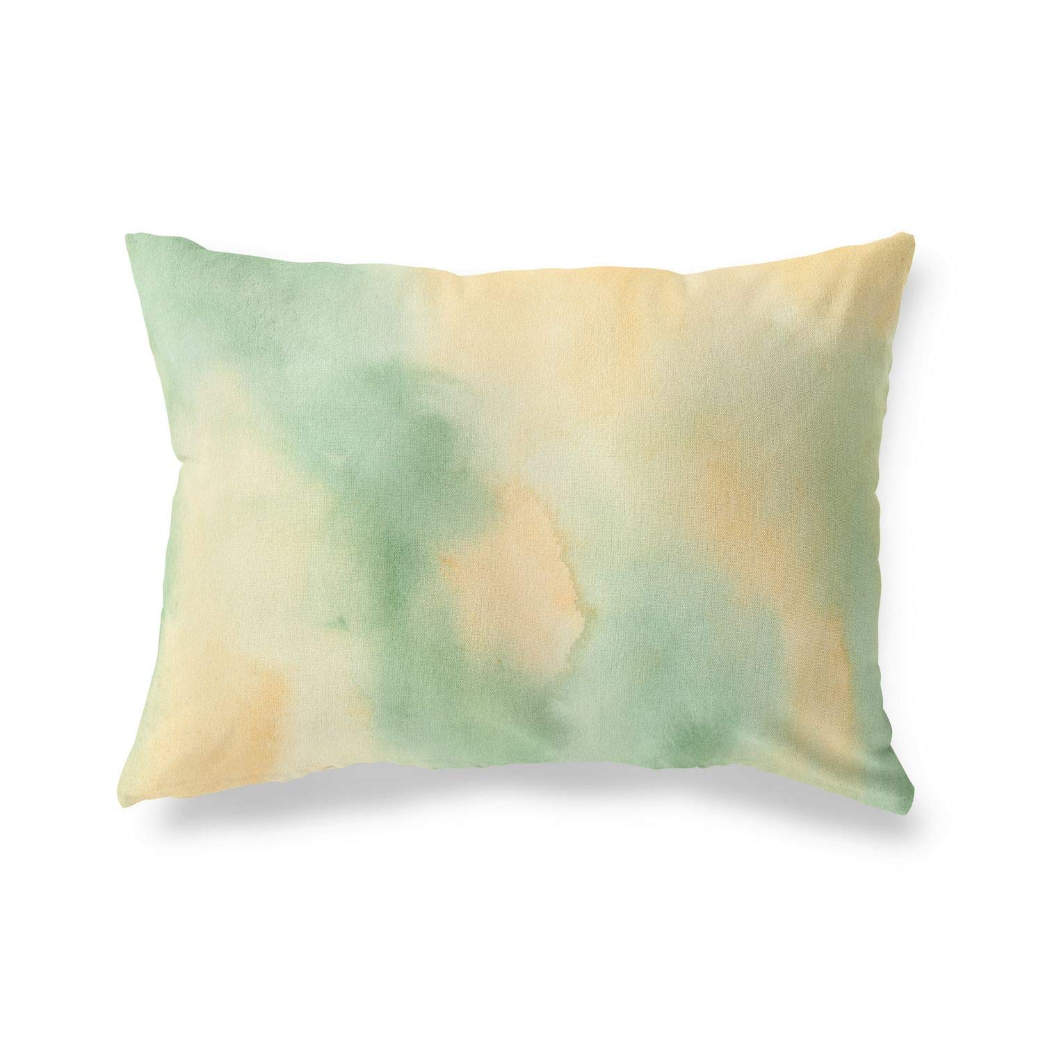 Bonamaison Decorative Cushion Cover Watercolor Theme, Throw Pillow Covers, Home Decorative Pillowcases for Livingroom, Sofa, Bedroom, Size:35x50 Cm - Designed and Manufactured in Turkey