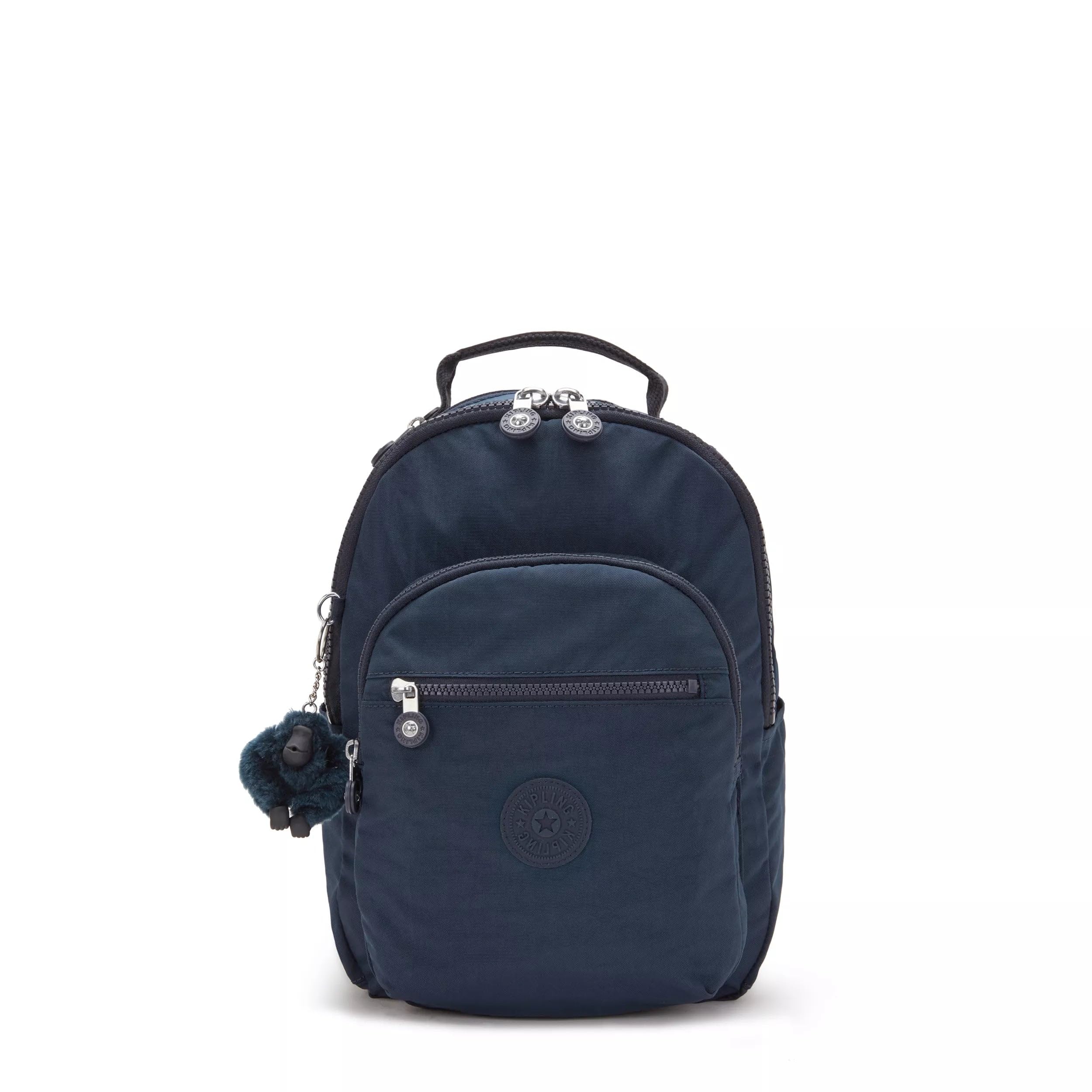 Kipling Women's Seoul S Backpack, Blue Bleu 2 244, 10" L x 13.75" H 4.5" D