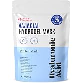 Divine Derriere Hydrogel Vajacial Mask - Premium Modeling Rubber Mask with Hyaluronic Acid, Deeply Purifying &amp; Super Hydrating Hydro-jelly Sheet Masks, Complete Peel-Off Powder Kit