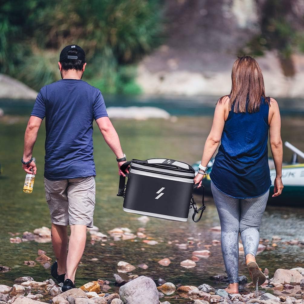 ROCK BROS Soft Cooler Bag Insulated Waterproof 30 CAN Large Cooler Bag Leak Proof Beach Bag with Cooler for Camping Picnic Fishing Boating Golf : Sports & Outdoors