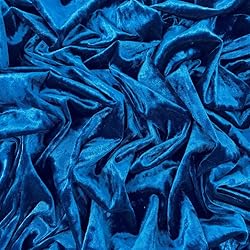 Ice Fabrics Stretch Crushed Velvet Fabric by The