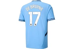 PRO SOCCER SPECIALISTS Kevin de Bruyne 17# City Home Soccer Jersey 2024/25