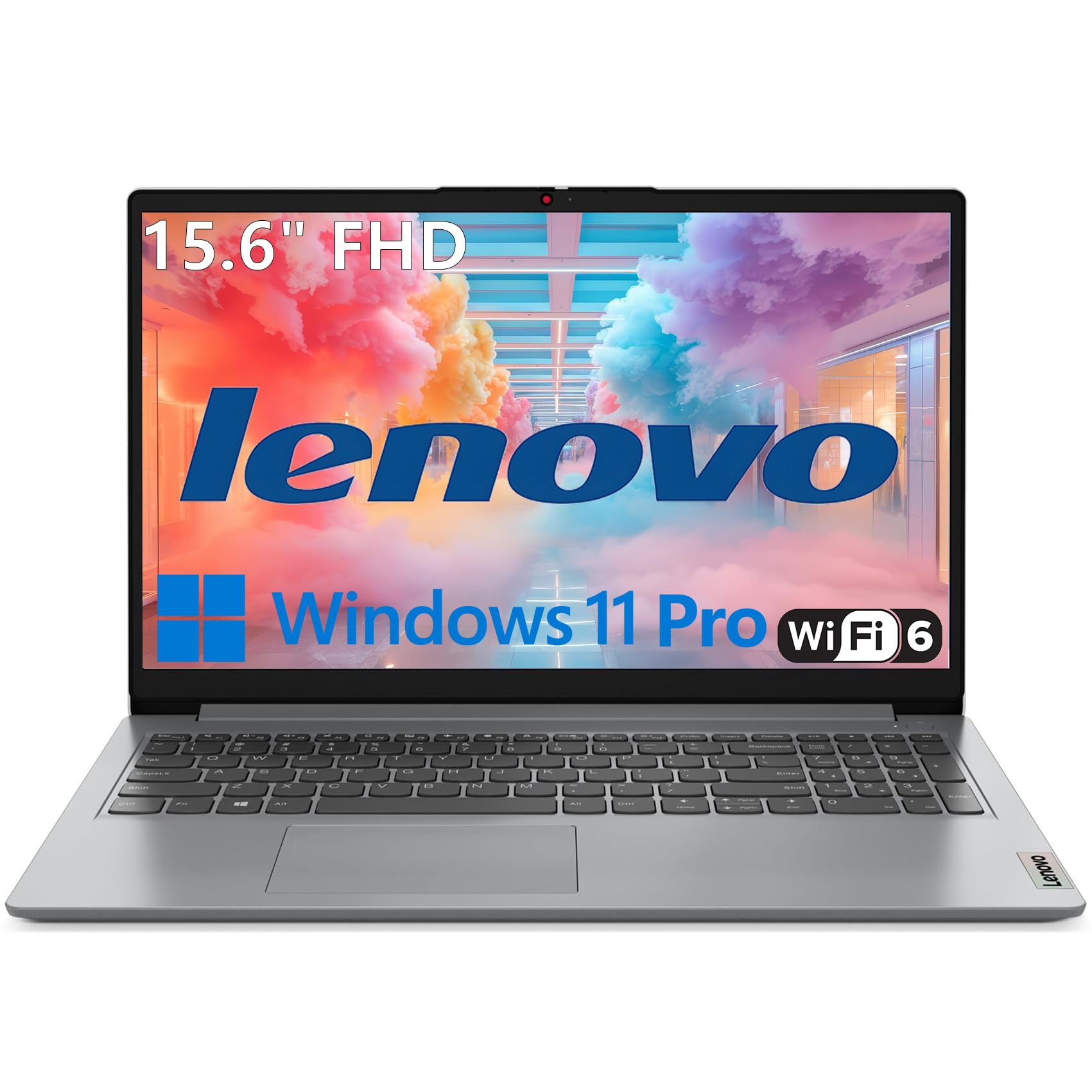 Lenovo Laptop Computers for Home Business Student Study, 15.6