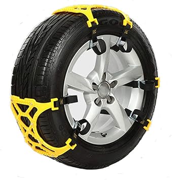 Amazon Co Jp アンチスキッドカータイヤチェーンユニバーサルsuv車スノーチェーンベルト取り付けが簡単車やsuvに適した耐寒性 スポーツ アウトドア