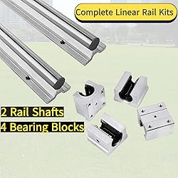 Linear Rail Guide 20mm 2Pcs SBR20-1500mm