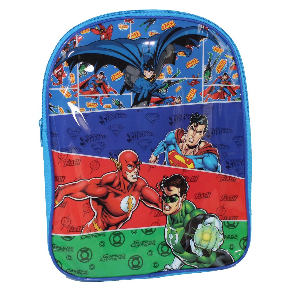 DC Justice League Superman/Batman/Flash and Green Lantern Backpack