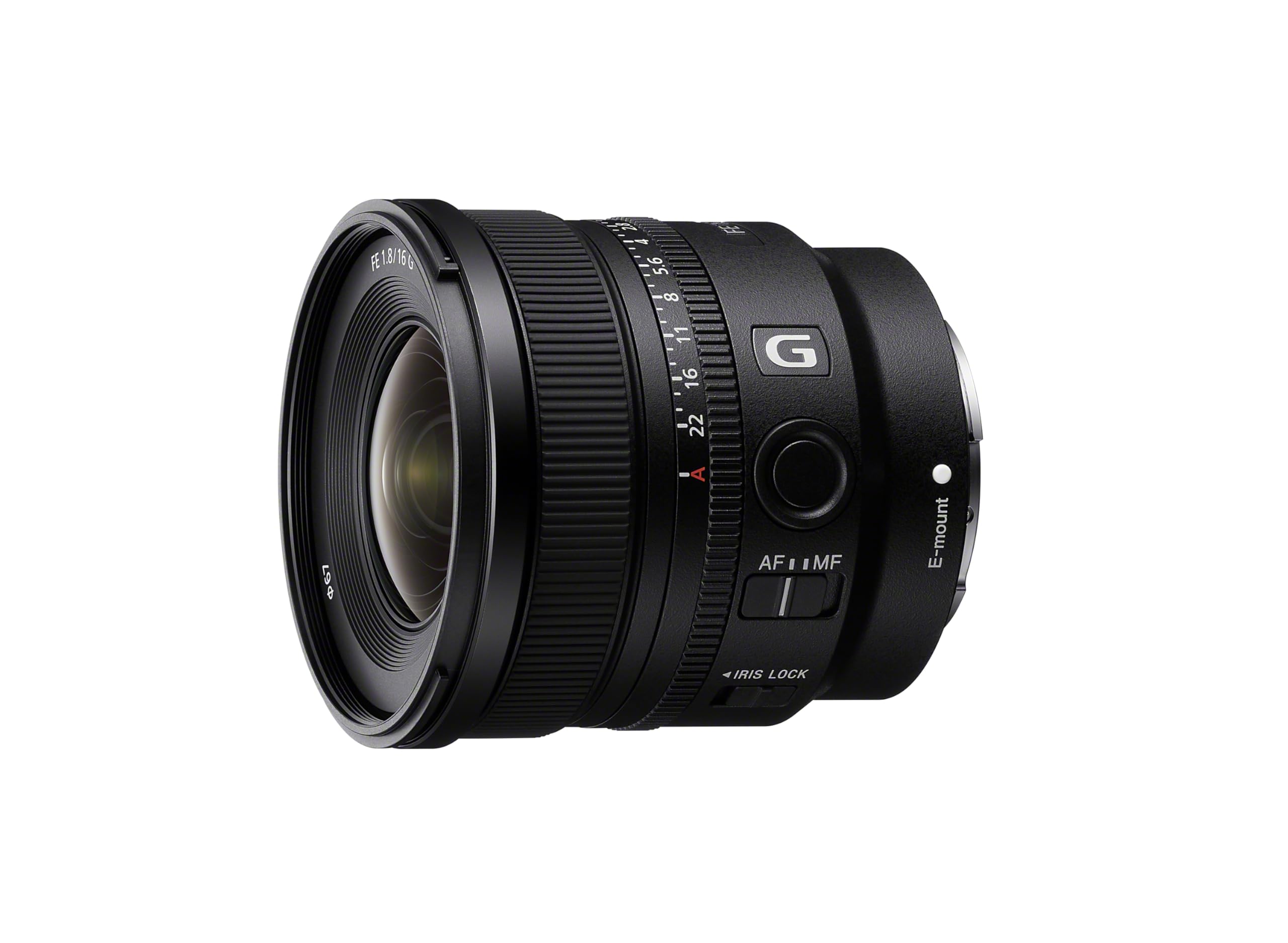 Sony FE 16mm f/1.8 G,Black