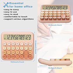 Mechanical Calculator 12 Digit Extra Large 5-Inch