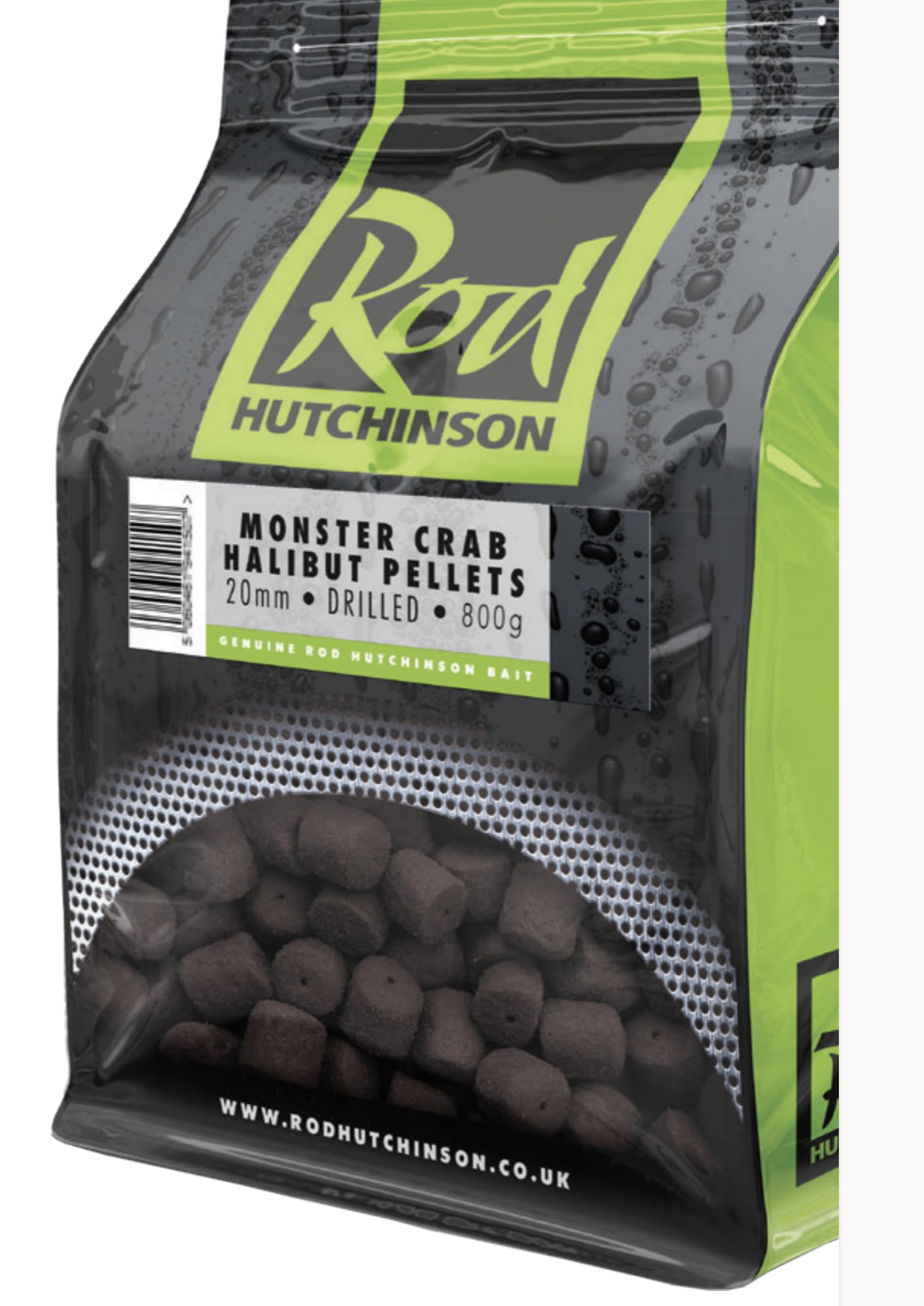 20mm Drilled Monster Crab Halibut 800g Rod Hutchinson Fishing Bait