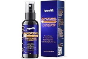 5% Minoxidil Hair Growth for Men and Women: Extra Strength Minoxidil Hair Loss Treatment Serum with Rosemary for Faster Stronger Thicker Hair Growth 60ML