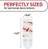 Command Poster Strips Value Pack Small White 60 Strips 17024-60ES view 2