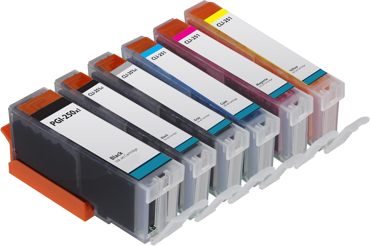 OCP Compatible Canon PGI250 XL and CLI251 XL Ink