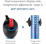 PYPABL 25W Submersible Aquarium Heater 10-30L Glass Safe Temperature 20-34C view 3