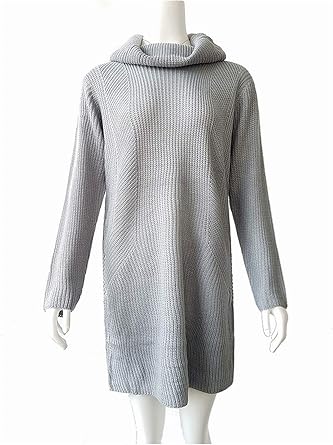turtleneck dress oversized