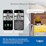 Tapo D230S1 2K 5MP Wireless Video Doorbell Camera Color Night Vision Ring Chime view 7
