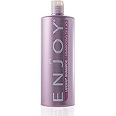 Enjoy Luxury Shampoo - Eliminates Frizz Cleansing Moisturizing Smoothing - Sulfate Free For Thick Coarse or Curly Hair (33.8 Fl Oz)