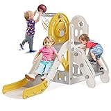 BIERUM 5 in 1 Toddler Slide, Baby Slide for