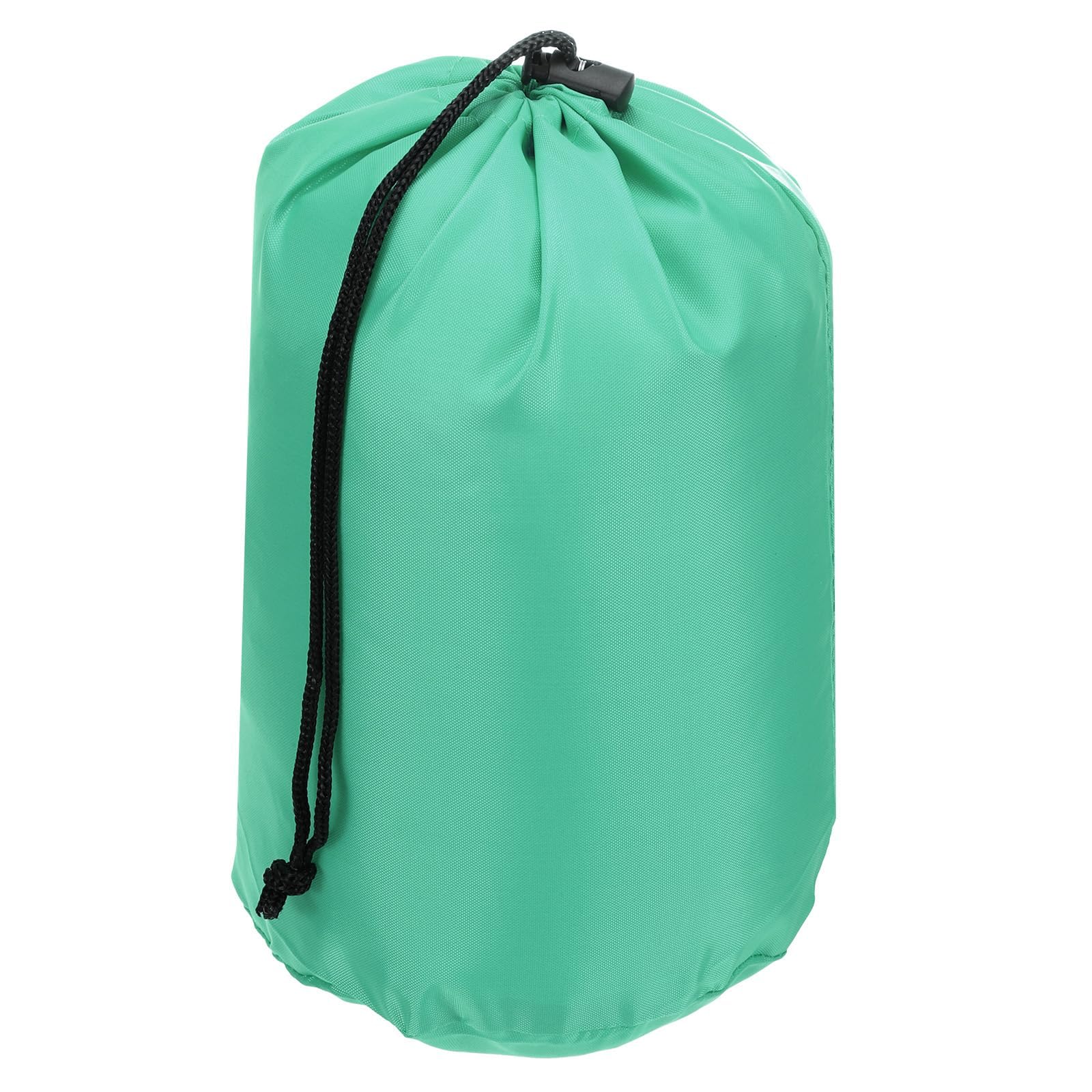 Photo 1 of PATIKIL Stuff Sack, 7 x 13 Inch Waterproof Outdoor Storage Sack Portable Drawstring Dust Flap Bag Lightweight Bag for Camping Hiking Travel, Light Green