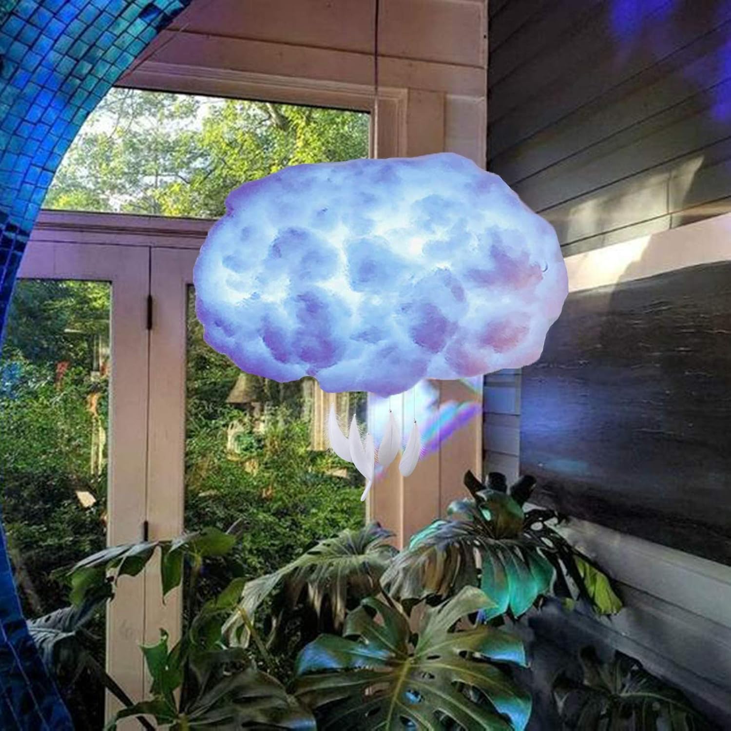 Amazon.com: Cloud Pendant Light LED, Floating Cloud Lamps Fixture