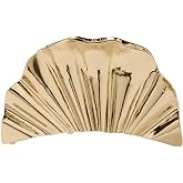 The Hair Edit Golden Hour Claw Clip, Elevated Metal Gold Hair Clip | Elegant Hair Accessory for Women, Jewelry for Hair, Strong Non-Slip Grip for Updos, Half-ups, &amp; French Twists, All Hair Types