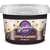 Bursties Coffee Flavored Popping Boba | Bursting Boba for Coffee, Bubble Tea, Desserts, Breakfasts and Snacks | Coffee Flavored Bursting Boba