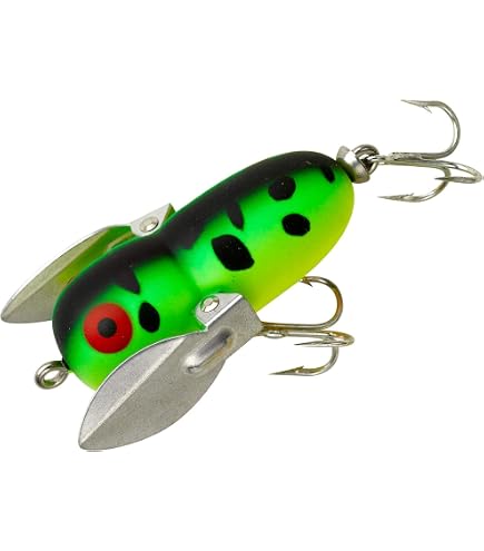 Heddon Lures X9120XRW Crazy Crawler Fishing Lures, Red Shore