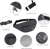 MAXTOP Large Bumbag Waist Fanny Pack Running Belt Unisex with Headphone Port view 4