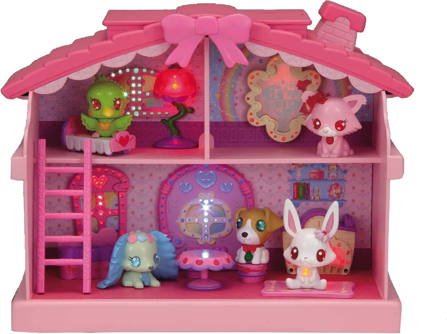 Amazon ジュエルペット 光りかがやく魔法のジュエルハウス 紅玉のおうち 人形 ドール おもちゃ