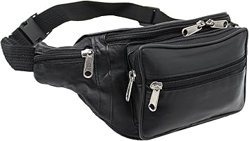 soft leather bum bag