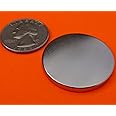 Super Strong Neodymium Magnet 1.26" x 1/8" NdFeB Discs W/Red dot to Indicate North Pole, The World's Strongest & Most Powerful Rare Earth Magnets by Applied Magnets (1)