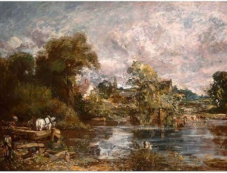 Amazon Co Jp ジョンコンスタブルブリティッシュホワイトホースオールド ポスター A3サイズ インテリア 壁紙用 絵画 アート 壁紙ポスター Diy 工具 ガーデン