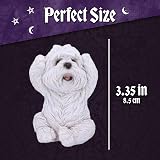 Nemesis Now Three Wise Westies Figurines White 8cm U4461N9 view 5