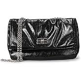 ALSYUELIP Crossbody Bags for Women Trendy Vegan Leather Hobo Purses Shoulder Handbags With Wide