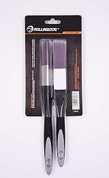 Cutting in Paint Brushes 2PC Small Decorator Set Triangular Square view 8