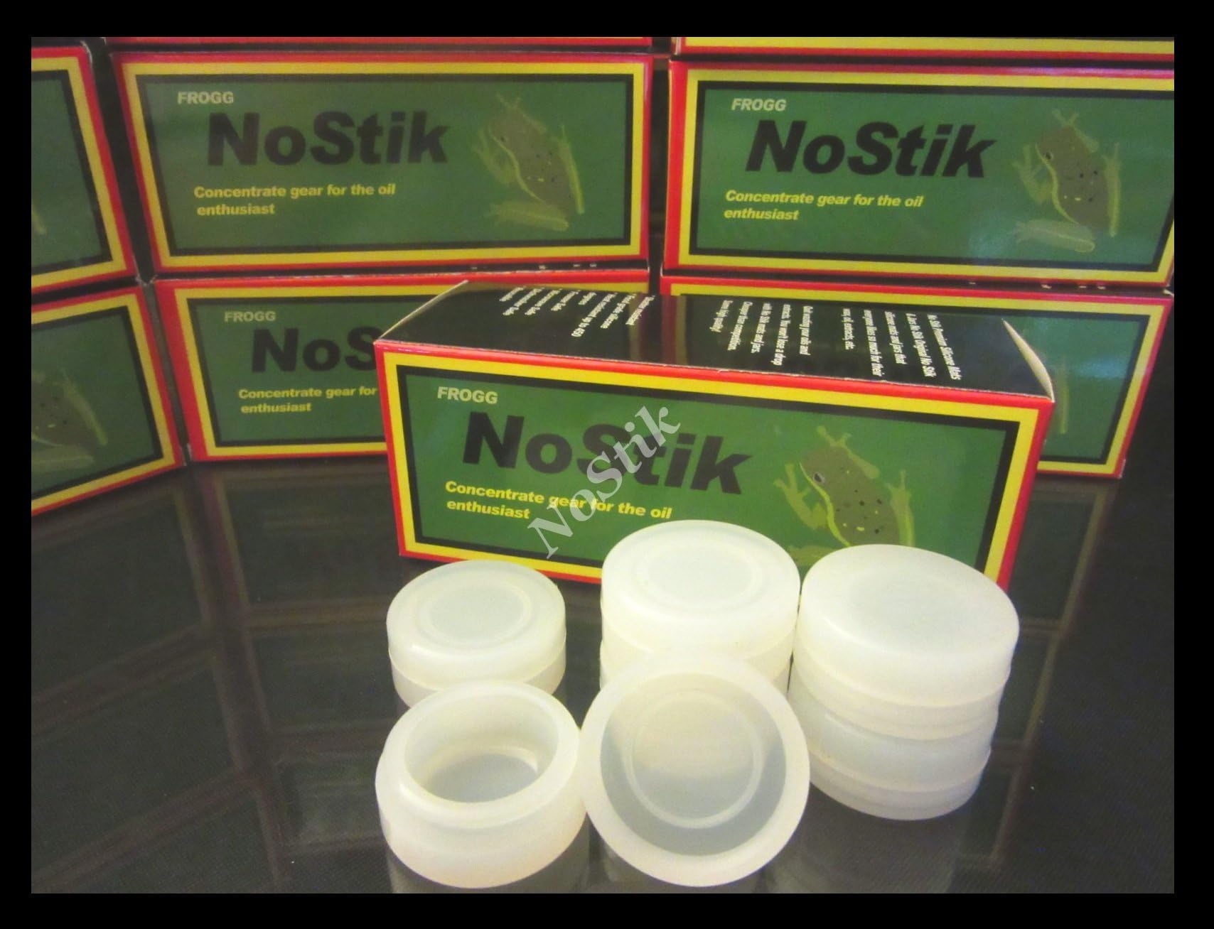 6 NoStik Silicone Containers - Opaque Premium Containers - Free Magnet in Every Box