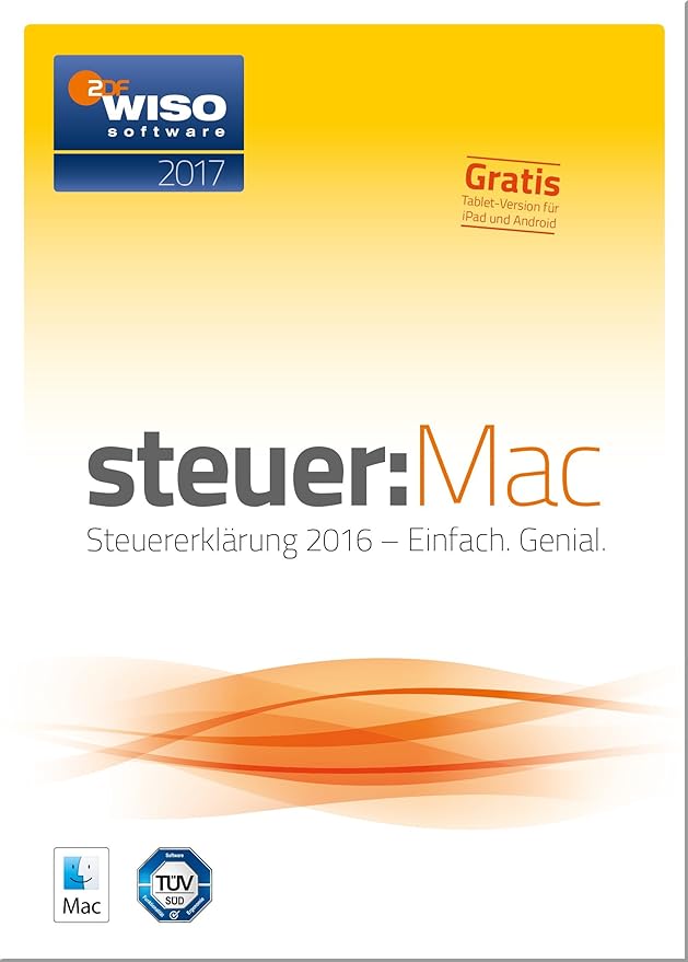 WISO steuer:Mac 2017 (für Steuerjahr 2016) [Mac Download]