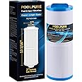POOLPURE 4CH-949 Spa Filter, Replaces Pleatco PWW50L, Filbur FC-0172, SD- 01143, 817-4050, Rising Dragon 50, Waterway Teleweir, 50 m², Filter Cartridge, Pack of 1