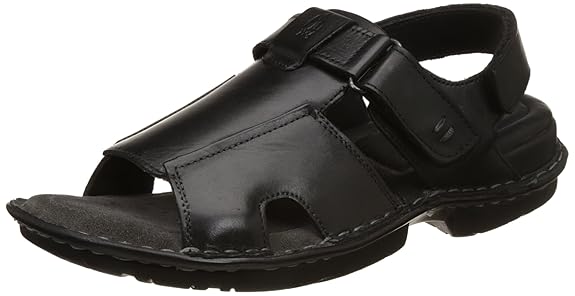 Men's Decent Open Toe Leather Athletic & Outdoor Sandals