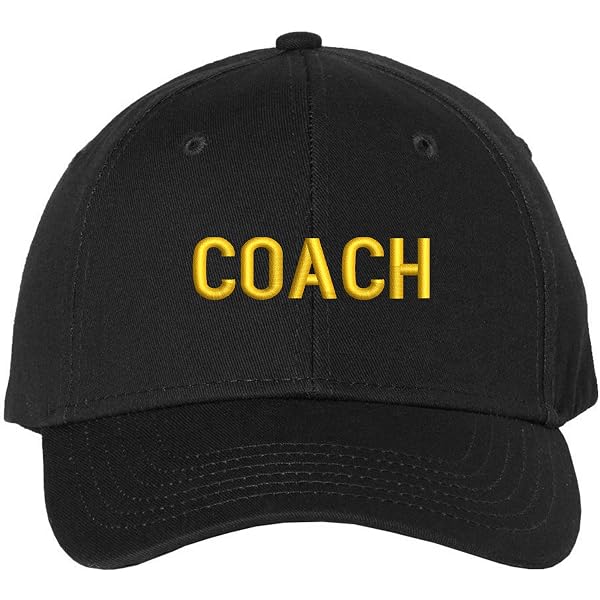 Coach Large Embroidery Structured Adjustable Hat Uniform  display picture 1