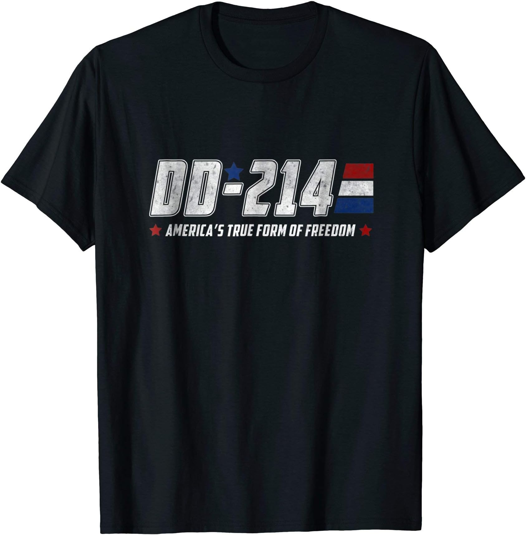 DD-214 America's true form of freedom Veteran T-Shirt
